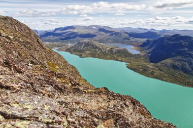 Norveç'te göl gjende sonu