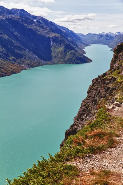 The lake Gjende in Norway — Stock Photo, Image