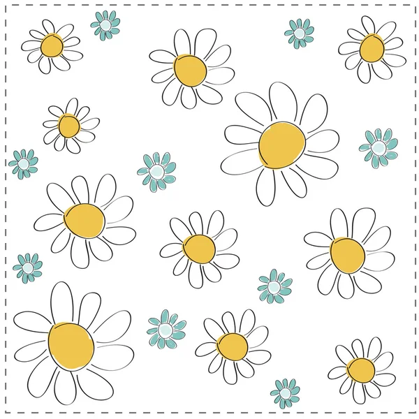 100,000 Daisy doodle Vector Images