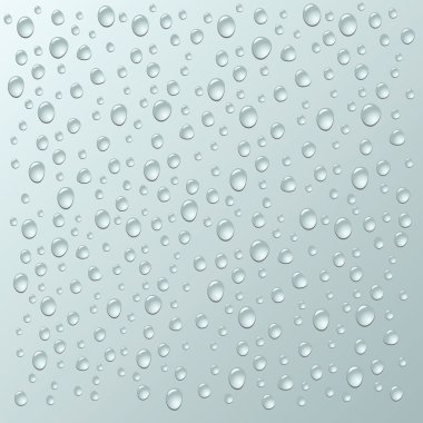 Background with a lot of water drops clipart