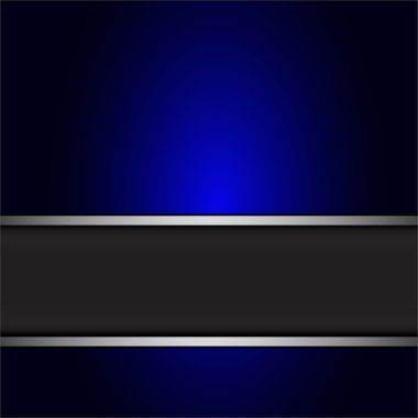 Abstract blue vector background for text clipart