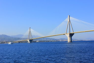 Charilaos Trikoupis bridge clipart