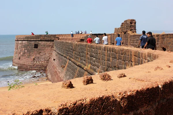 Fort Aguada, Goa Foto Stock