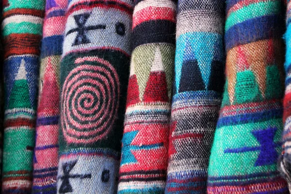Nepali scarfs — Stock Photo, Image