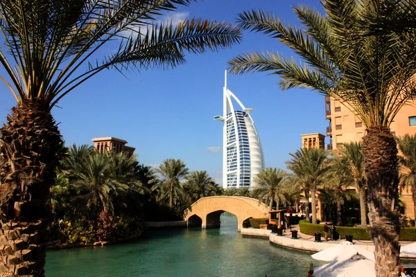 Burj Al Arab hotel em Dubai — Fotografia de Stock