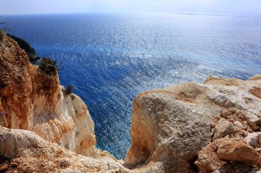 Zakynthos island, edge clipart