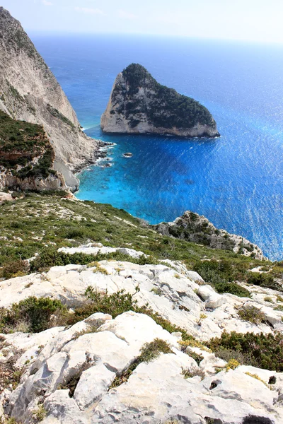 Malý ostrov, zante, Řecko — Stock fotografie