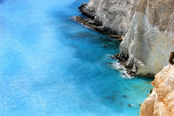 Modrý ráj, Jónském pobřeží, Řecko — Stock fotografie