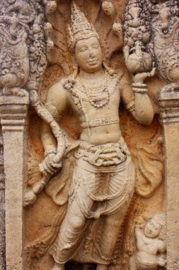 Guardstone, Anuradhapura, Sri Lanka clipart
