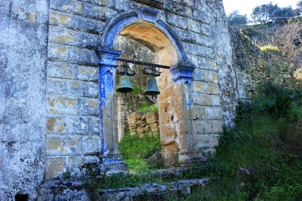 Egy régi templom, a Zakynthosz sziget Jogdíjmentes Stock Fotók