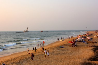 Candolim Beach, Goa clipart