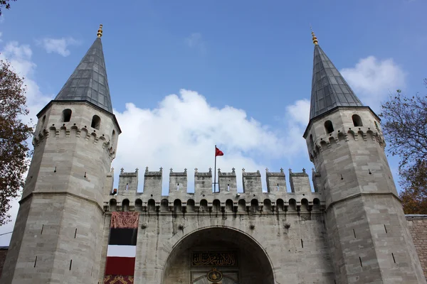 Topkapi palace i istanbul, Turkiet — Stockfoto