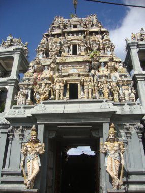 Hindu Temple at Negombo, Sri Lanka clipart