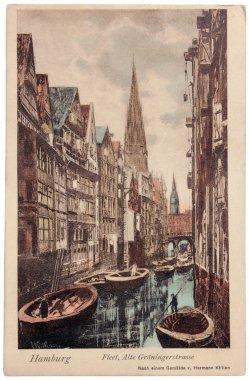 Hamburg kartpostal