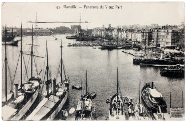 Marseilles Postcard clipart