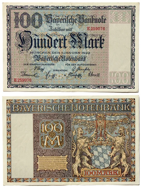 Oude Beierse geld — Stockfoto