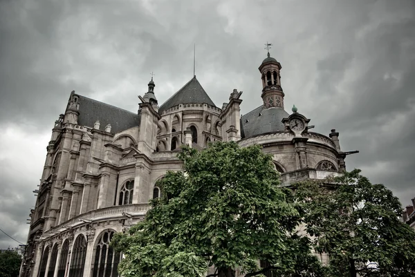 Kościół w Paryżu — Zdjęcie stockowe