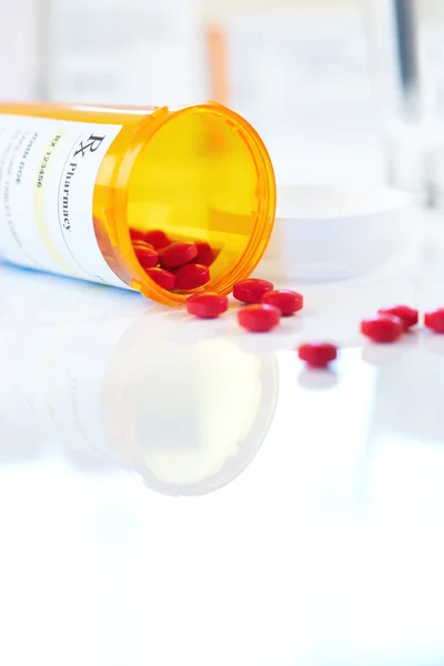 Frasco de medicamento de prescrição RX — Fotografia de Stock