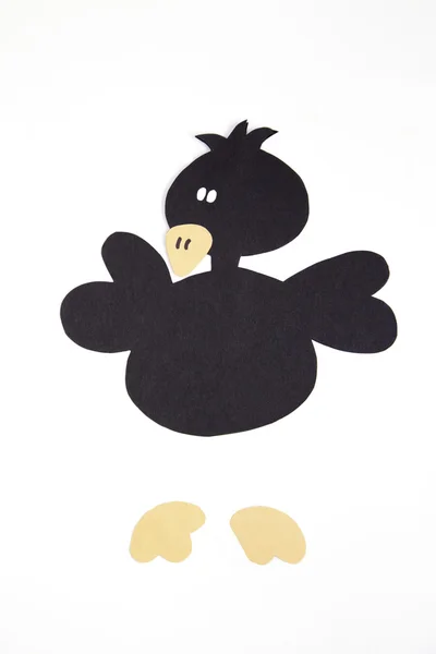 鸭的插图 — 图库照片