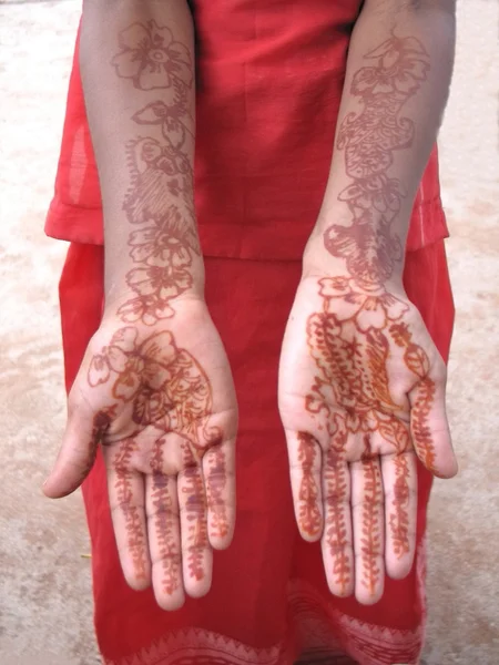Tatoo de henné — Photo