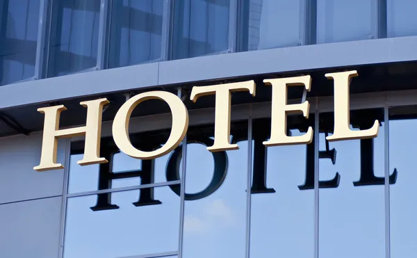 SIng of Hotel — Stock Photo, Image