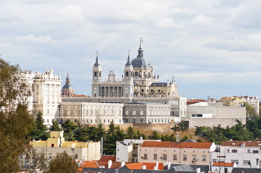 View of the city of Madrid