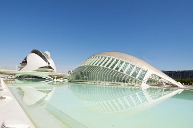 City of Arts and Sciences. clipart