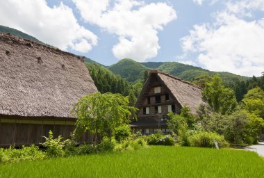 shirakawago Köyü, Japonya