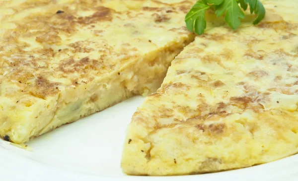 İspanyol patates omlet — Stok fotoğraf