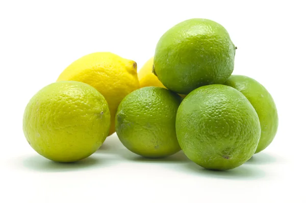 Лайми та лимони — стокове фото
