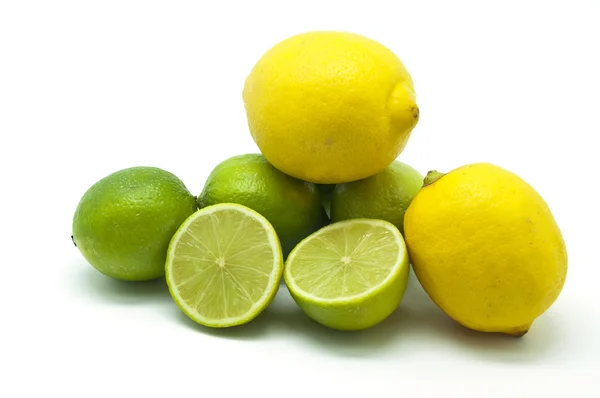 Limette e limoni — Foto Stock