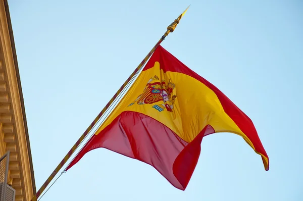 Spanish flag — Stock Photo, Image
