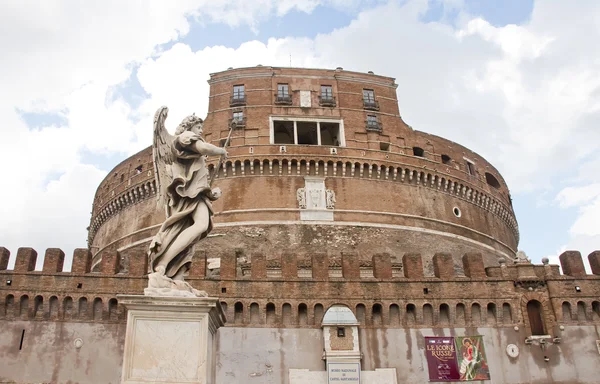 Zamek Świętego Anioła w Rzym, Włochy — Zdjęcie stockowe
