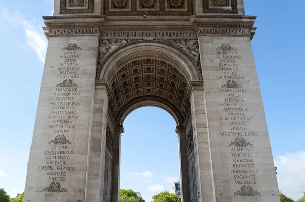 Arco de Triunfo en París —  Fotos de Stock