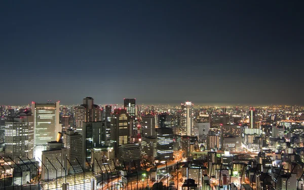Night view of Osaka — Stock Photo, Image