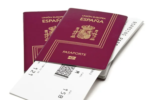 Passaporte nacional — Fotografia de Stock