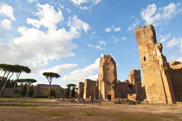 Baños de Caracalla en Roma, Italia — Foto de Stock