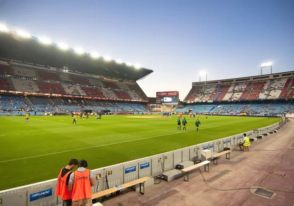 Vicente calderon fotbollsstadion, madrid — Stockfoto
