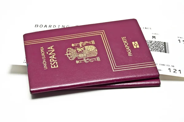 Национальный паспорт — стоковое фото