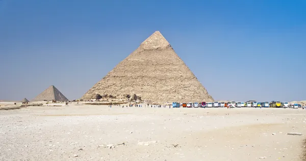 吉萨金字塔 — 图库照片