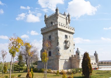 Kule belem ölçekte europa park, torrejon de ardoz, madrid