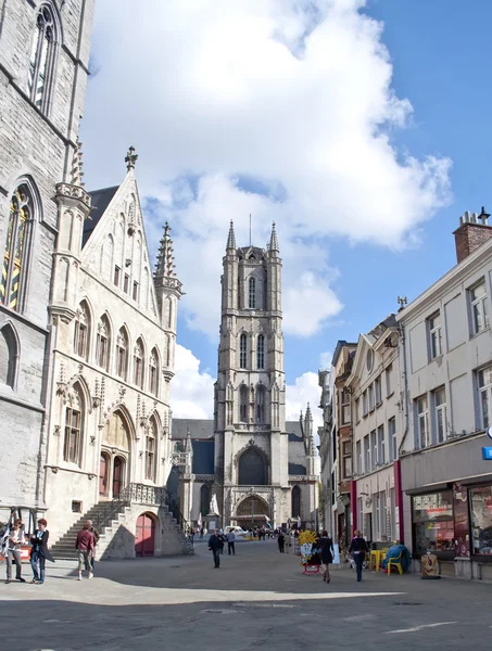 Catedral de Gante — Fotografia de Stock