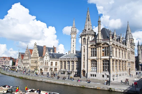 Kanaal van Gent, België — Stockfoto