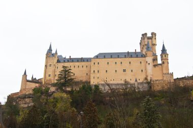 Segovia, İspanya 'dan Alcazar