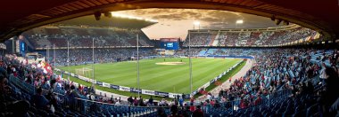 Vicente Calderon soccer stadium, Madrid clipart