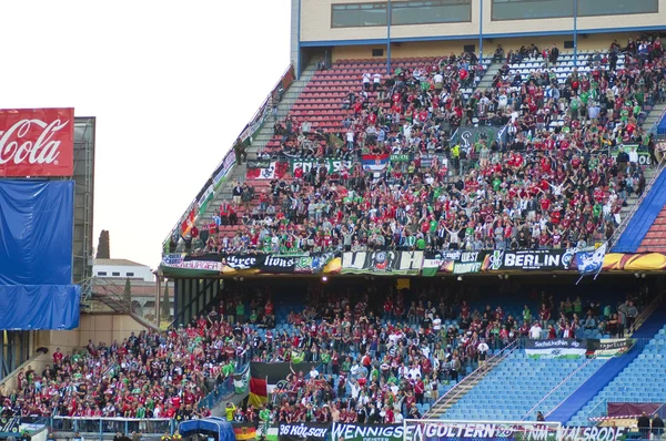 Vicente Calderon soccer stadium, Madrid — Stock Photo, Image