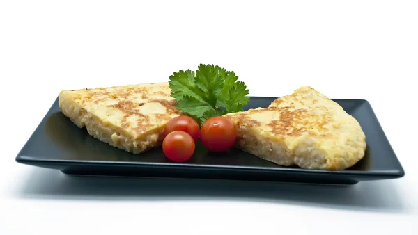 Spanish potato omelet — Stock Photo, Image