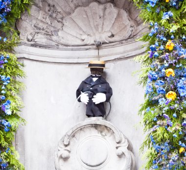 Manneken pis Brüksel