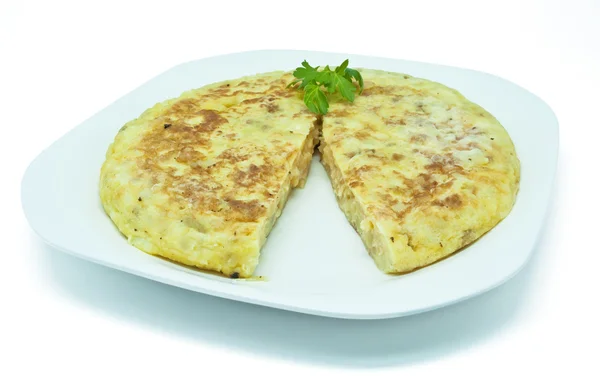 Španělská bramborová omeleta — Stock fotografie