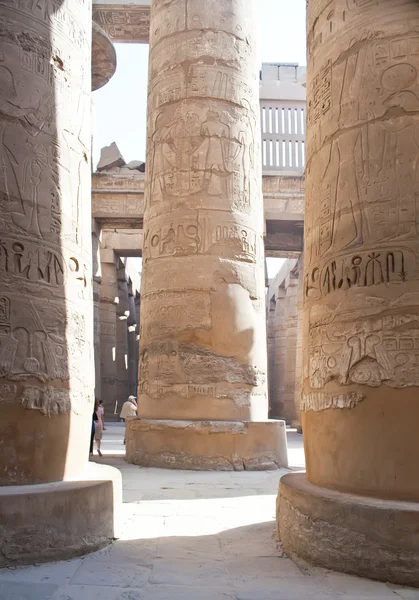 Tempel van karnak, Egypte — Stockfoto